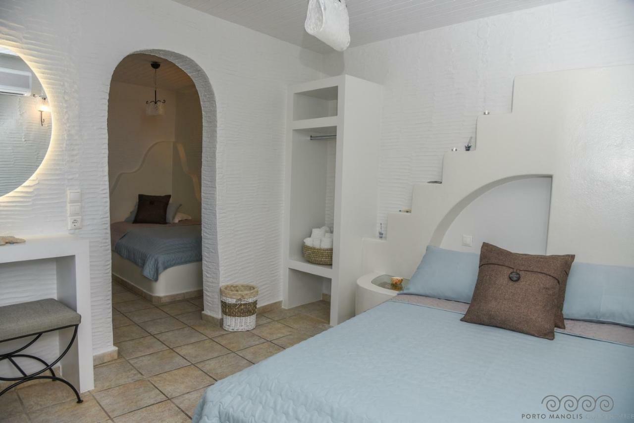 Porto Manolis Hotell Agios Ioannis  Exteriör bild